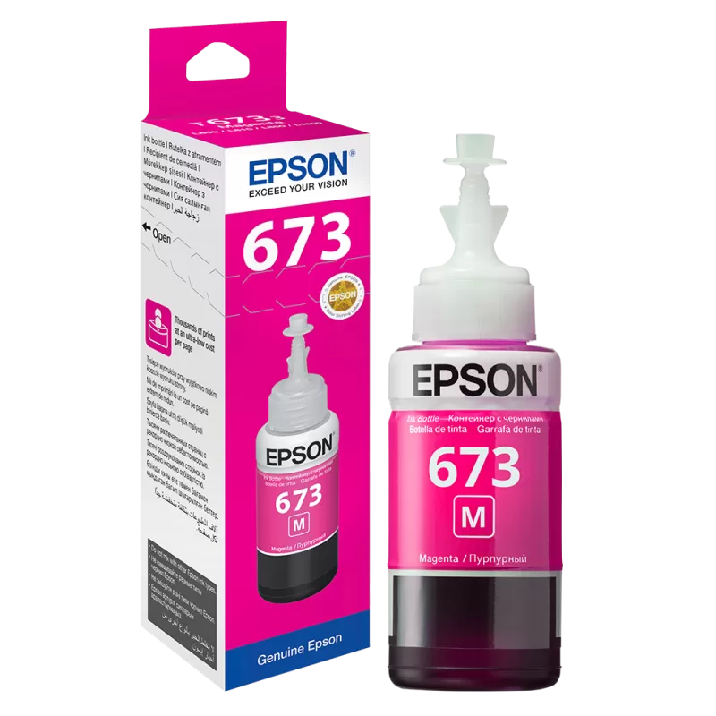 Ink Epson T67334A magenta bottle 70ml
