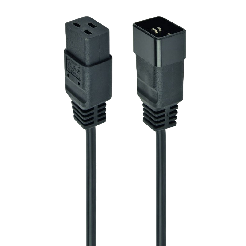 Cable, Power Extension C19 input and C20 output, Cablexpert, PC-189-C19