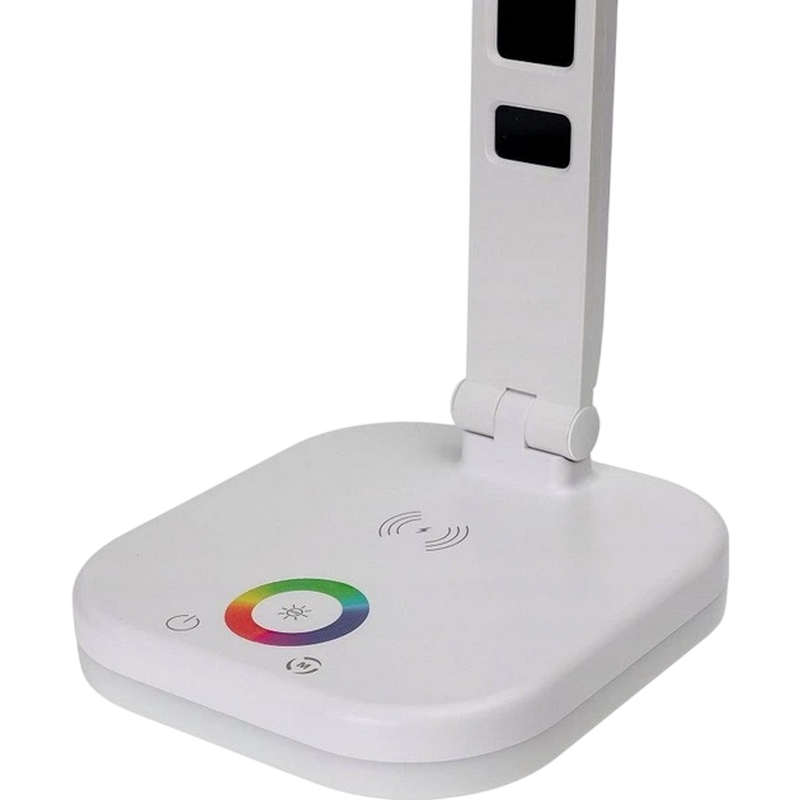 Lampa Led Platinet PDL711RGB Led Desk Lamp RGB Wireless Charging White (PDL711RGBW)
