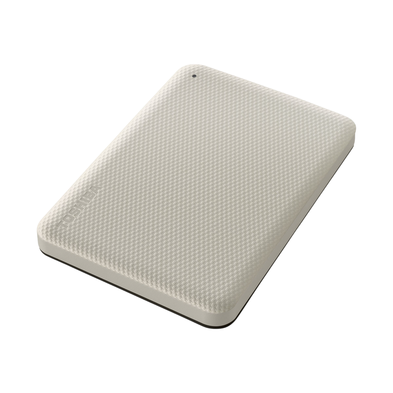 1.0TB (USB3.1) 2.5" Toshiba Canvio Advance External Hard Drive (HDTCA10EW3AA)", White