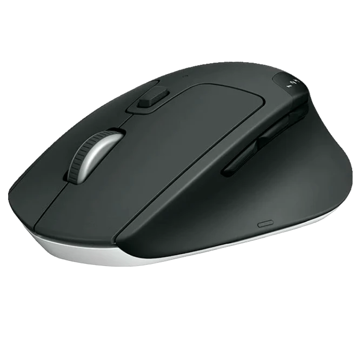 Wireless Mouse Logitech M720 Triathlon, 1000 dpi, 8 buttons, Ergonomic, 135g., Hyper Scroll, 1xAA, Unifying, 2.4Ghz+BT, Black