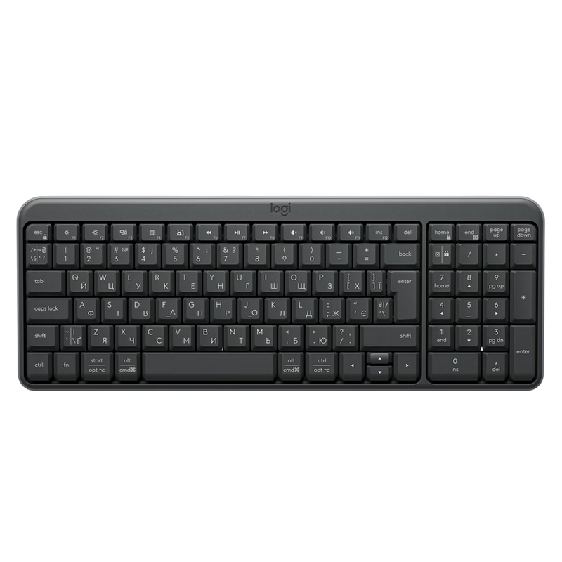 Wireless Keyboard & Mouse Logitech MK250, F-keys, 1000dpi, 3 buttons, 2xAAA/1xAA, Bluetooth, EN/UA, Black