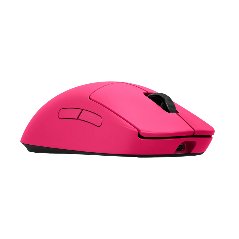 Gaming Wireless Mouse Logitech G Pro 2, 32k dpi, 8 buttons, 500IPS, 40G, 80g., 1000Hz, 60h/95h, Ambidextrous, RGB, 2.4Ghz, Pink