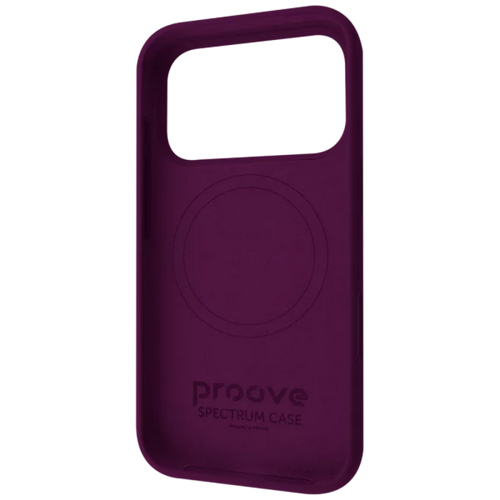 Proove Apple iPhone 17 Pro, Spectrum with MagSafe ,Grape Purple TPU