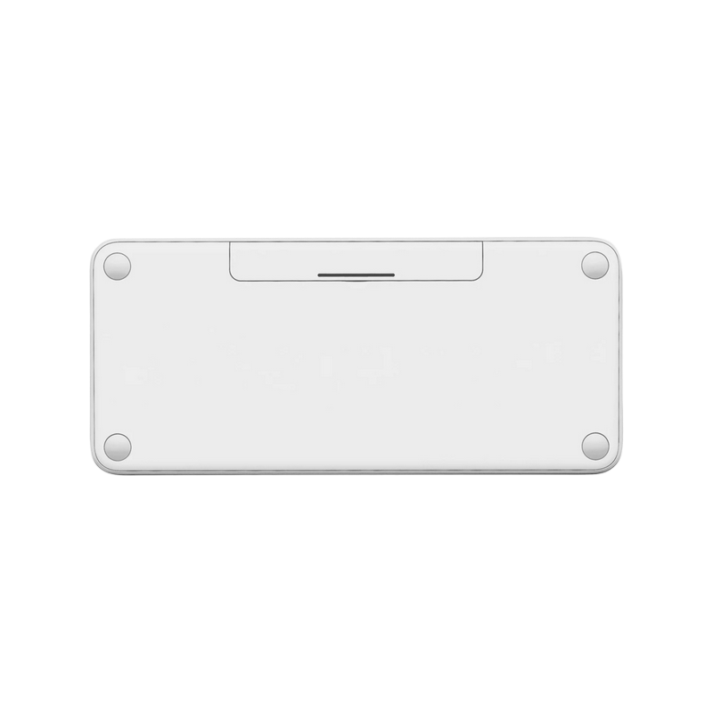 Wireless Keyboard Logitech Pebble Keys 2 K380S, Compact, Low-profile, F-keyss, Multi-Device, Quiet Typing, 2xAAA, 2.4Ghz+BT, EN, White