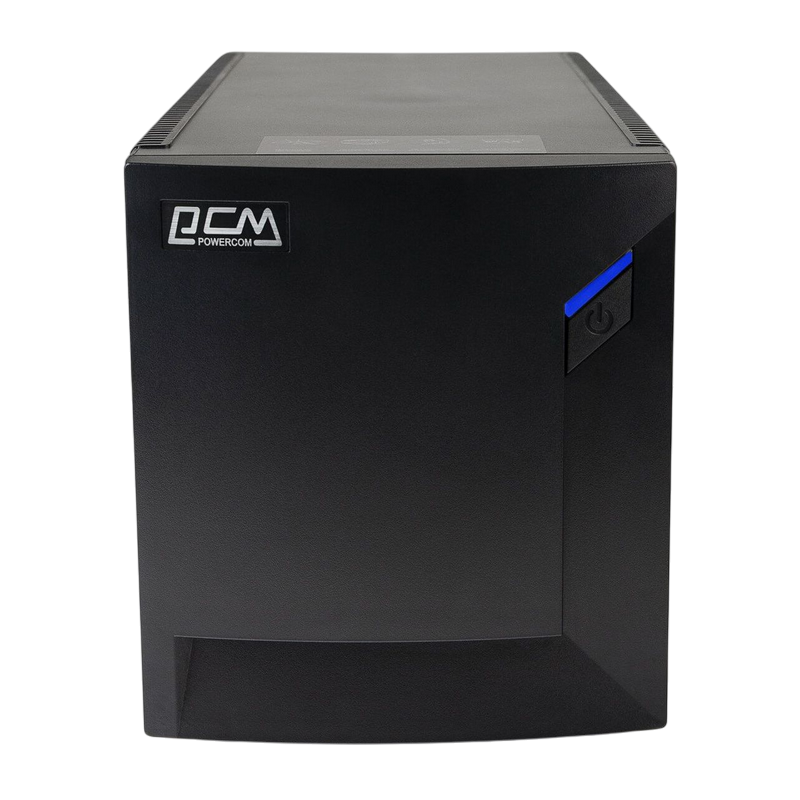 UPS PowerCom RPT-1025AP 1025VA/615W Line Interactive, AVR, LED, RJ45/RJ11, USB, 4xSchuko Sockets, 2*12V7AH batteries