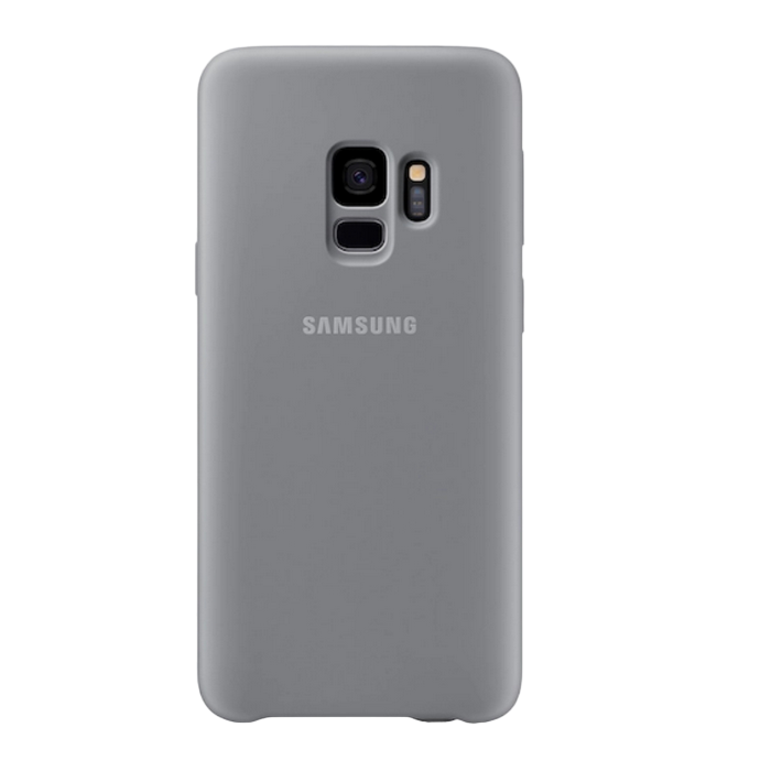 Original Sam. silicone cover Galaxy S9 Gray