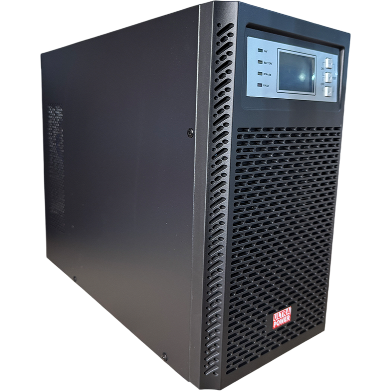 UPS Online Ultra Power PT-2KS 2000VA/2000W, Tower, LCD display, RS-232, USB, SNMP Slot, 4*Schuko sockets, metal case