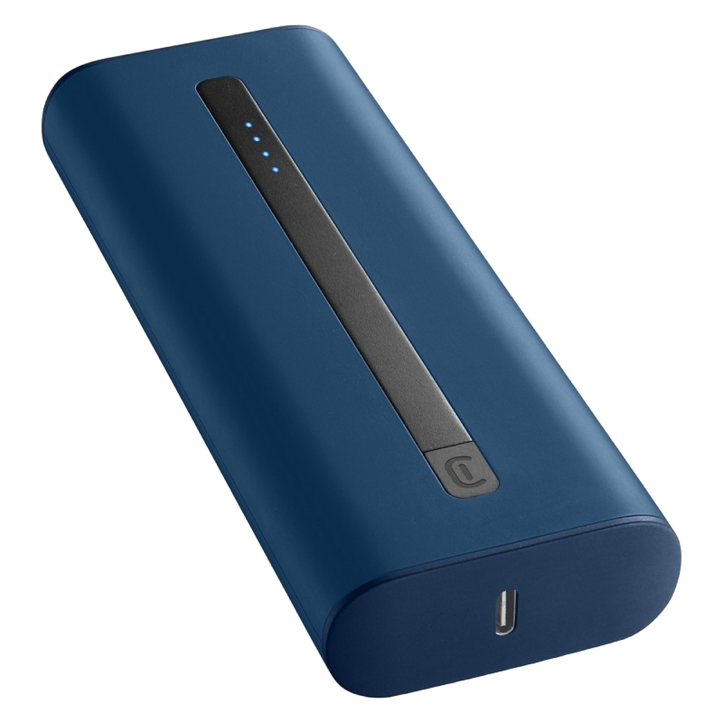 Power Bank Cellularline 20000mAh, PD Thunder, Blue
