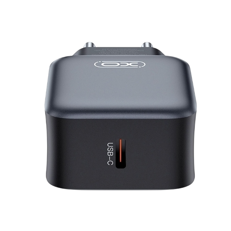 Wall Charger XO, PD20W/1USB-C fast charger, L153, Black