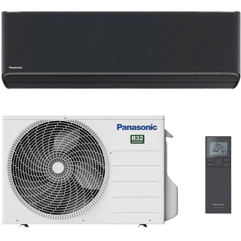 Air conditioner Panasonic Etherea XZ35ZKEW-H, 12000 BTU, ECONAVI, nanoe-X, Black