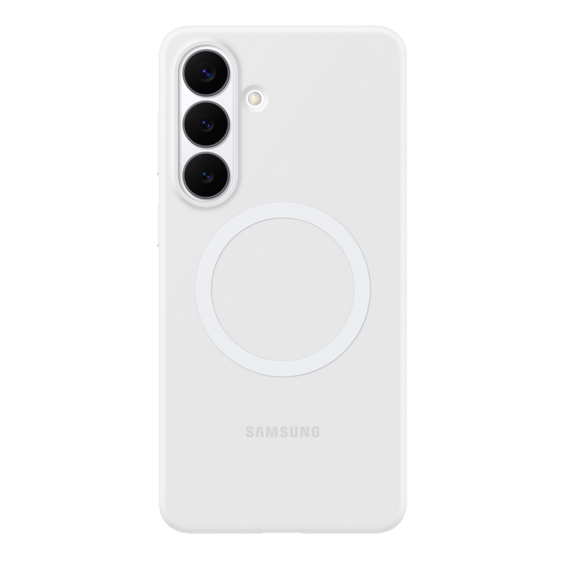 Original Sam. silicone magnet cover Galaxy S26+, White