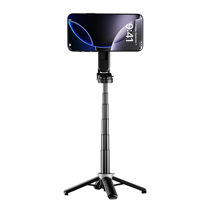 Tripod & Selfie Stick Portable XO SS29 Pro 4 in 1 (64cm), Black