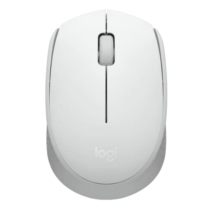 Wireless Mouse Logitech M171, 1000 dpi, 3 buttons, Ambidextrous, 69,3g., 1xAA, 2.4Ghz, White
