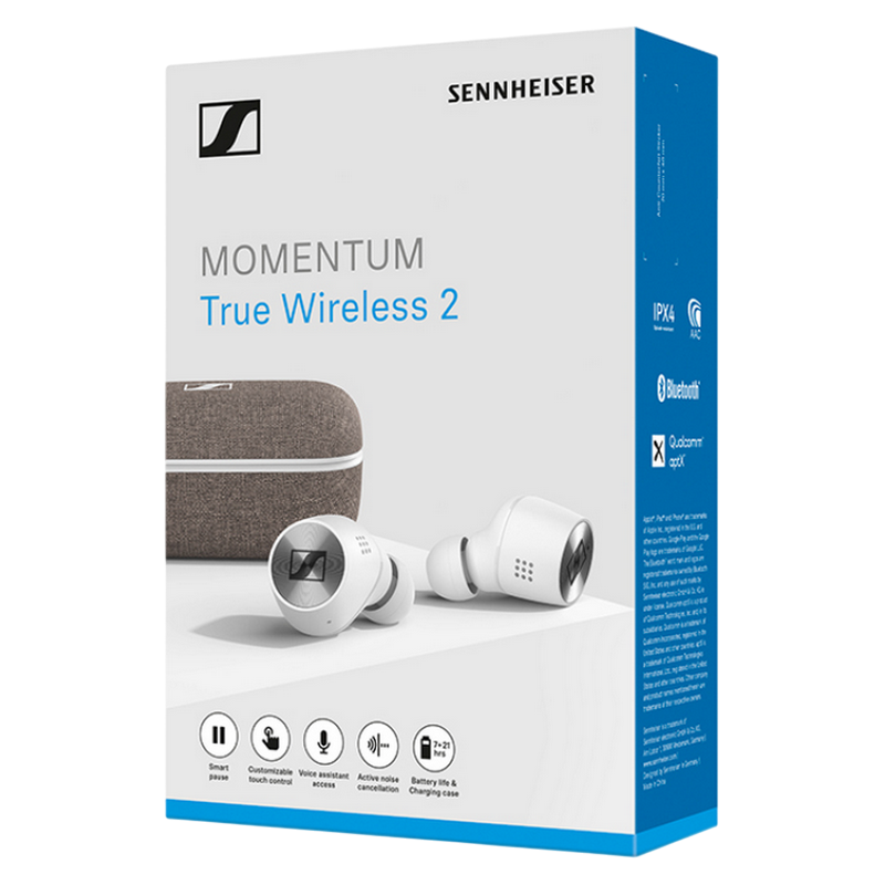 True Wireless Sennheiser Momentum true wireless 2 white