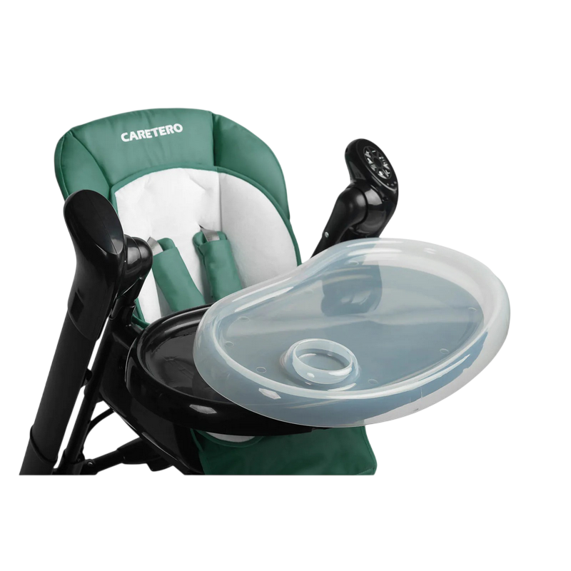 Scaun de masa 2 in 1 Caretero INDIGO BLACK GREEN