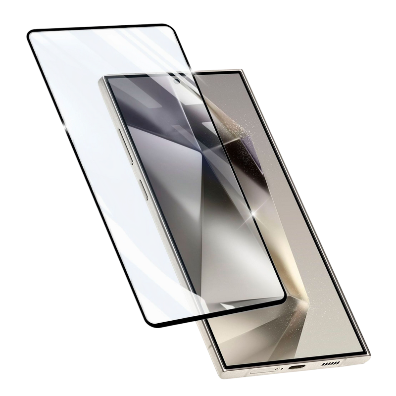 Cellular Tempered Glass for Sam. Gal. S25 Ultra, Black