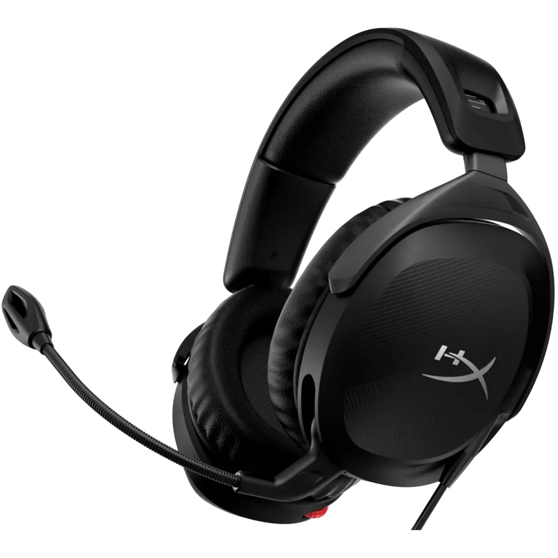 Gaming Headset HyperX Cloud Stinger 2, 50mm driver, 32 Ohm, 10-28kHz, 97.5db, 275g, DTS, On-earcup control, Rotating earcups, 2m,+0.15m, 3.5mm, Black