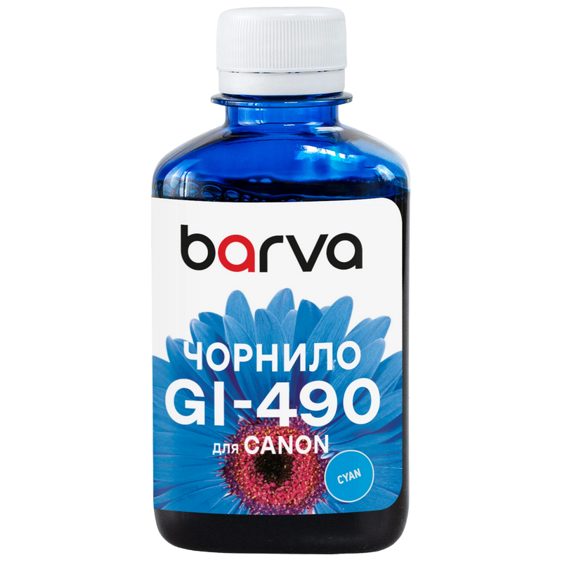 Ink Barva for G series Canon Cyan (GI-490 C) 180gr (G490-504)