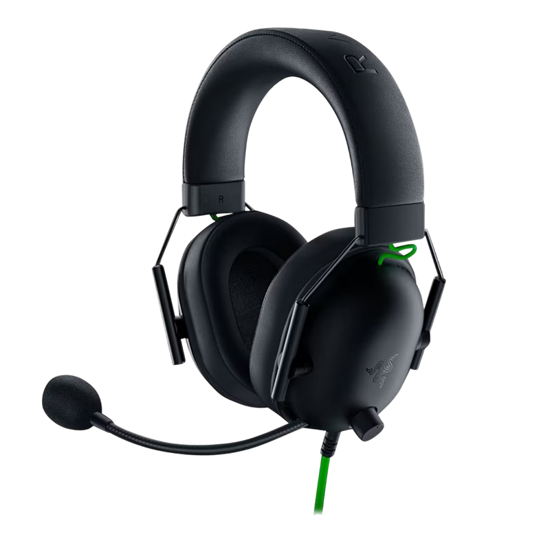 Gaming Headset Razer BlackShark V2 X, 50mm drivers, 12-28kHz, 32 Ohm, 100db, 240g, On-earcup control, Noise-Cancelling Mic, 7.1, 1.3m, 3.5mm, Black