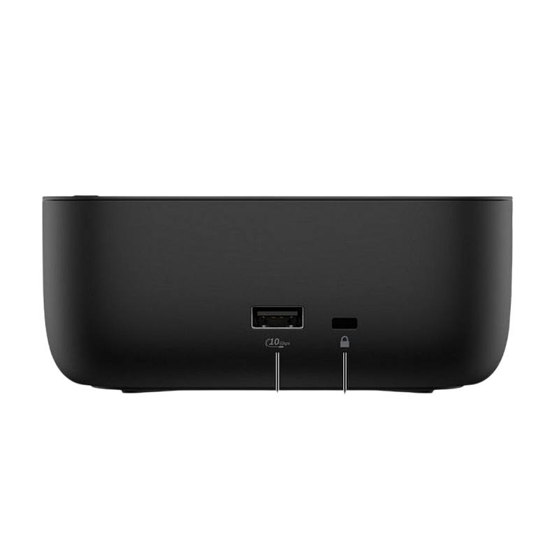 USB-C 100W G6 Dock, 2xUSB-C 3.2 G2, 1xUSB-A 3.2 G2, 2xUSB-A 3.2 G1, 2xDP 1.4, 1xHDMI 2.1, 1xRJ45(2.5 GbE), Up to 100 W (both HP and non-HP)