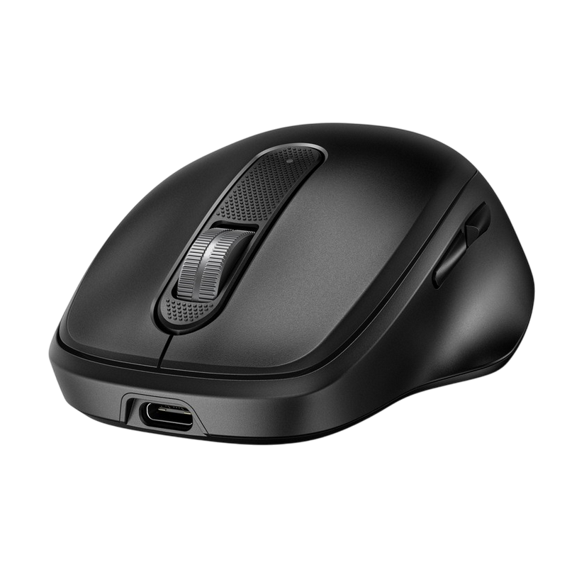 Wireless Keyboard & Mouse HP 725 Multi-Device Rechargeable, Multimedia Keys, Multi surface tracking, Up to 4000 dpi, 2.4Ghz/BT, EN/RU, Black