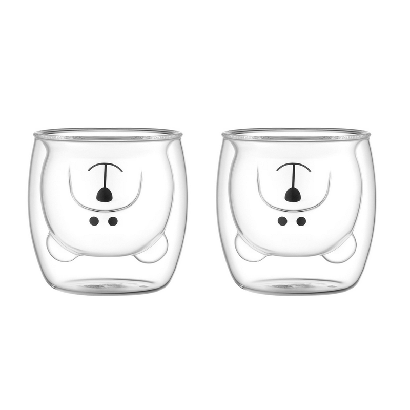 Glass cups Ardesto 250ml 2pcs, AR2625BA