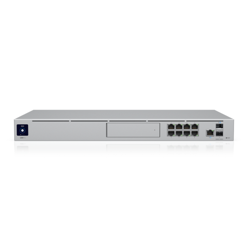 Ubiquiti UniFi Dream Machine Pro, 9xGbE, 2xSFP+, 3.5" HDD Tray, UniFi Controller, Rackmount