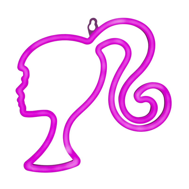 Lampa Paladone Barbie Wall Mountable LED Neon Light PP12620BRVN