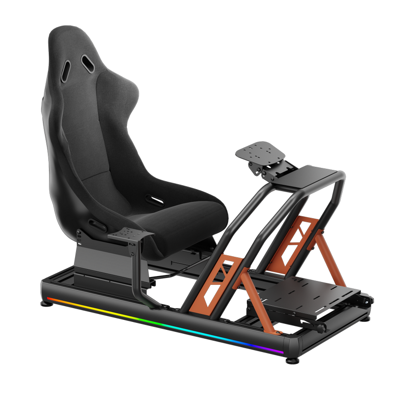 Lumi LRS08-BS02-KP01 Racing Simulator Cockpit