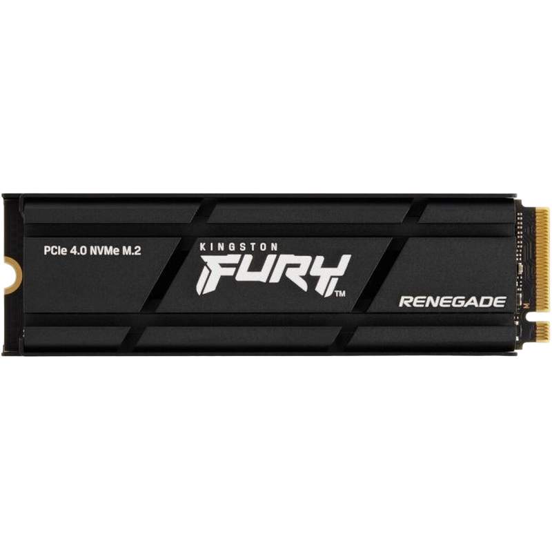 .M.2 NVMe SSD 2.0TB Kingston FURY Renegade w/Heatsink10.5mm [PCIe 4.0 x4, R/W:7300/7000MB/s, 3DTLC]