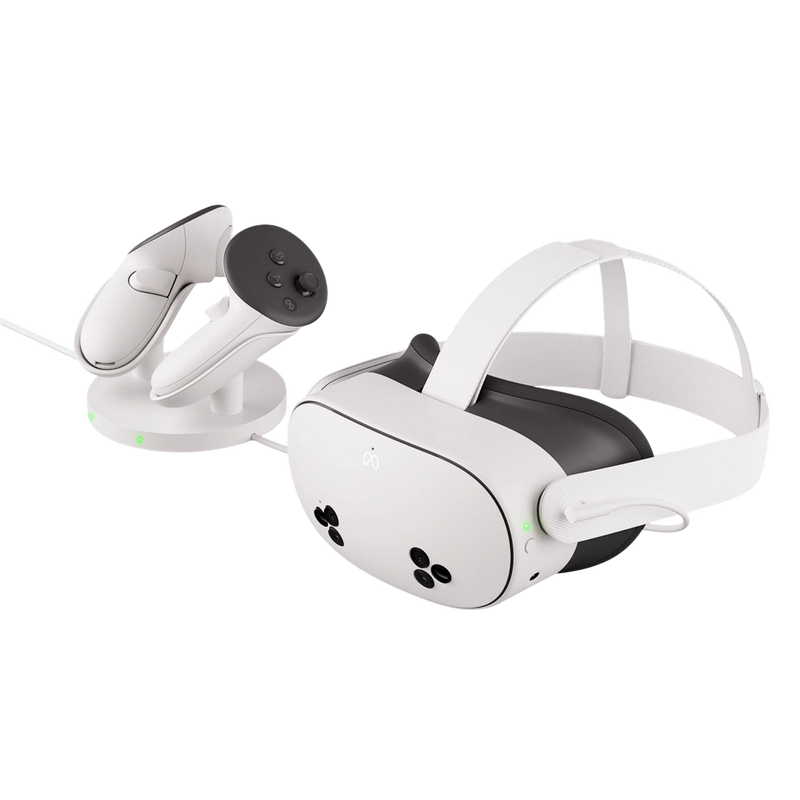 Meta Quest 3 & 3S - Compact Charging Dock (VR), White