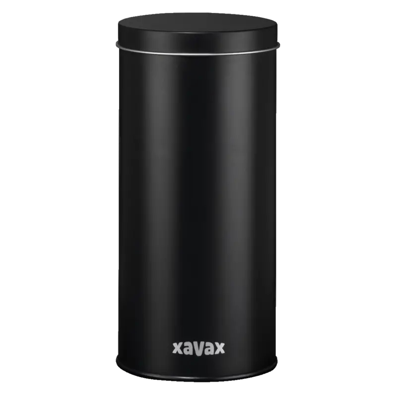 Xavax 111272, Coffee Tin,For Storing 20 Senseo Pads, Silver