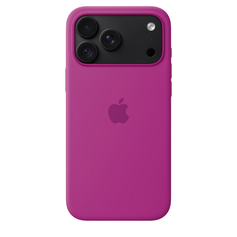 iPhone 18 Pro Max Silicone Case with MagSafe - Magenta, Model A3702