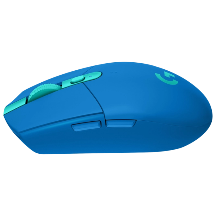 Gaming Wireless Mouse Logitech G305, 12k dpi, 6 buttons, 400IPS, 40G, 99g, 1000Hz, 250h, Ambidextrous, Onboard memory, 1xAA, 2.4Ghz, Blue