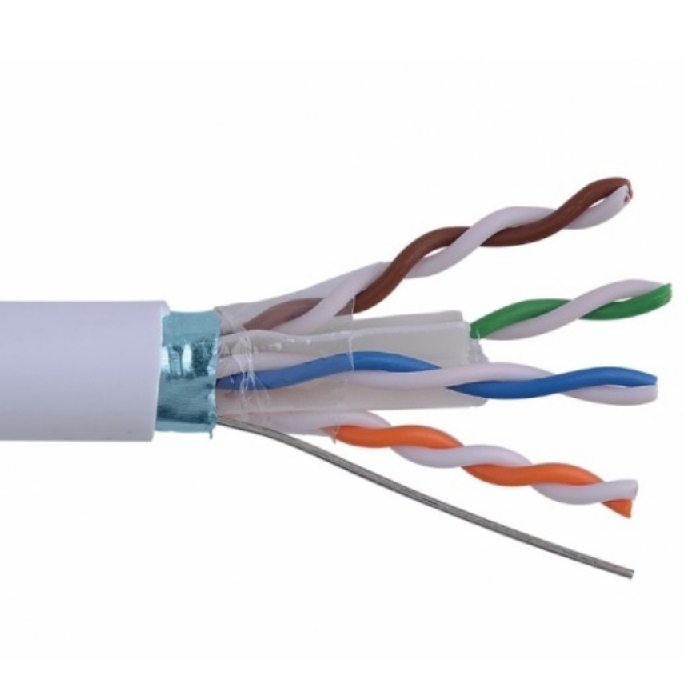 Cable UTP Cat.5E, 24awg 4X2X1/0.50, STRANDED, CCA, 305M, APC Electronic