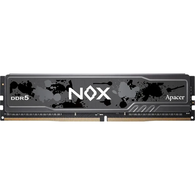 .16GB DDR5- 5200MHz Apacer NOX (AH5U16G52C522MBAA-1), CL40-40-40, 1.25V, Intel XMP 3.0, w/HeatSreader, Black, Retail