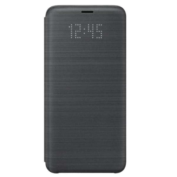 Original Sam. LED Flip Wallet Galaxy S9 Orchide Gray