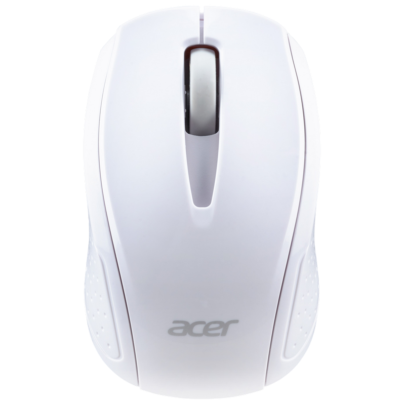 Wireless Mouse Acer M501/AMR800, 1600 dpi, 3 buttons, 55g, Silent, 2xAAA, 2.4Ghz, White