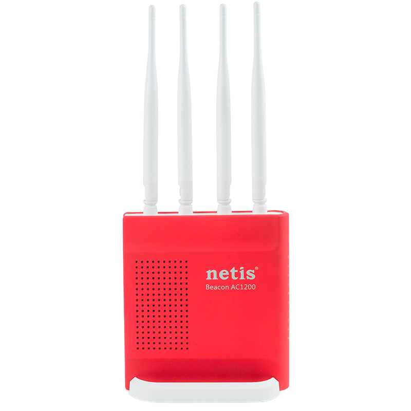 Wireless Gaming Router Netis "WF2681", 1200Mbps, 2.4GHz, 5GHz, 4 x Fixed antenna