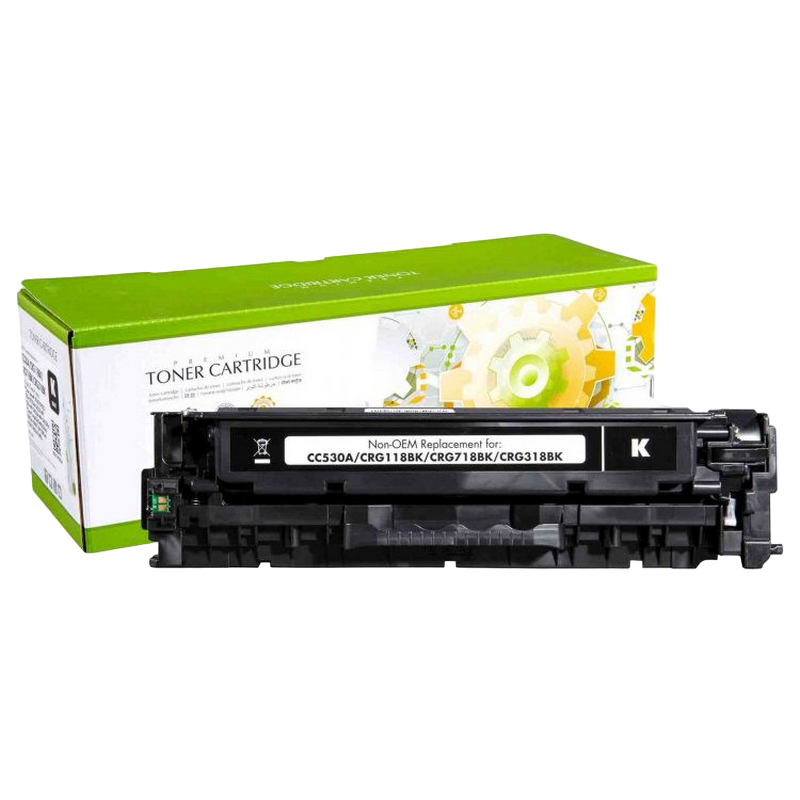 Laser Cartridge for HP CB530A black SCC CRT HEW SCC530A BLK