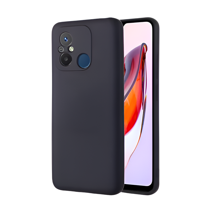 Xcover husa p/u Xiaomi Redmi 12C, Soft Touch (Microfiber), Black