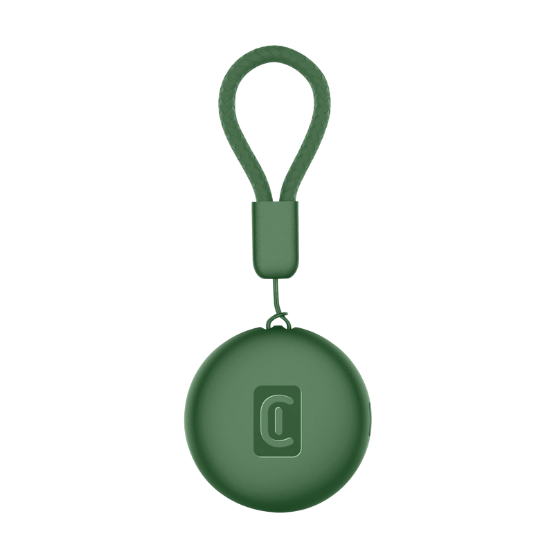 Cellular Tracy Tag - Designed for IOS/Android, Green