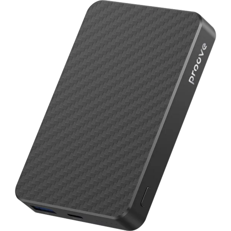 Power Bank 10000mAh Proove Carbon Slim 22.5W,Black