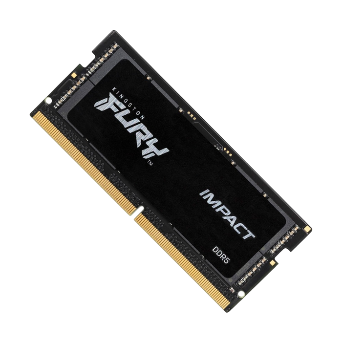 32GB DDR5-4800MHz SODIMM Kingston FURY Impact (KF548S38IB-32), CL38, 1.1V, Intel XMP 3.0, Black
