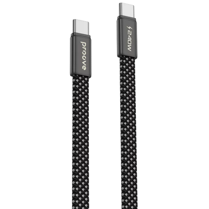 Cablu Type-C (Type-C), Proove Airline Line 240W (1.5m),Black