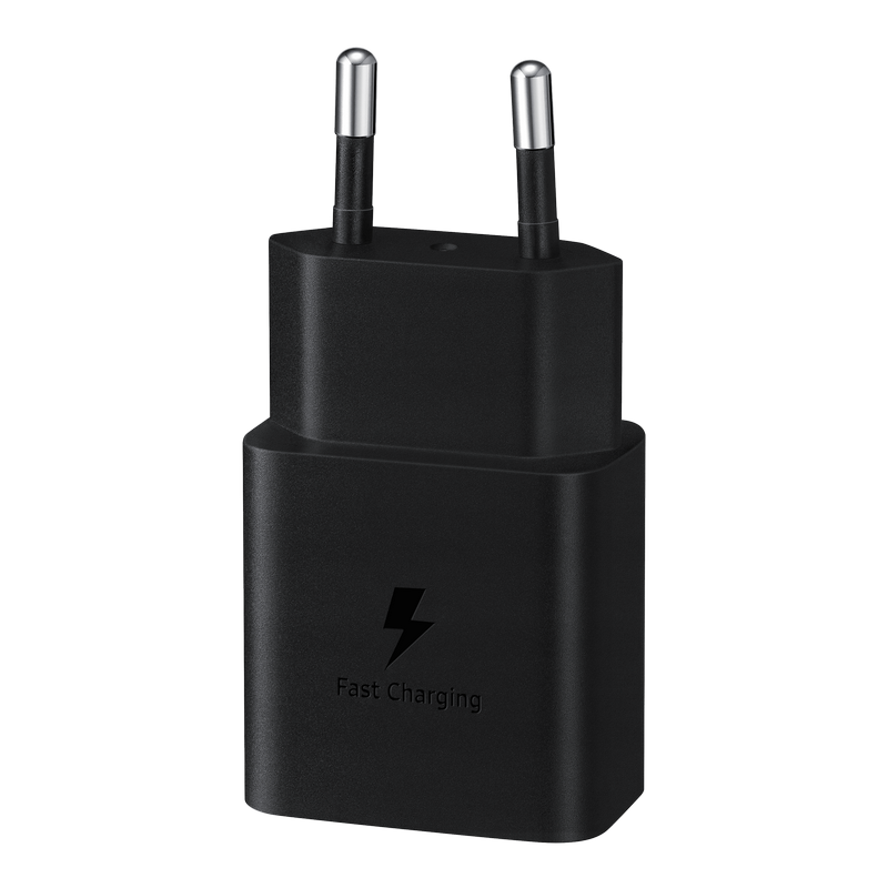 Original Sam. EP-T1510, Fast Travel Charger 15W PD (w/o cable), Black