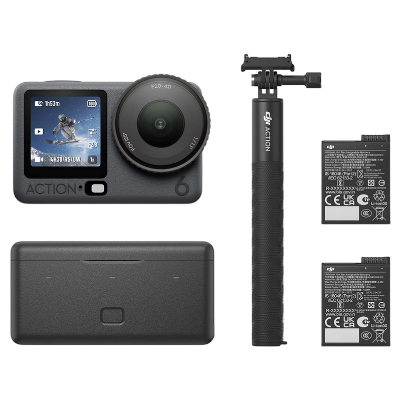 DJI Osmo Action 6 Enhanced Combo, Black