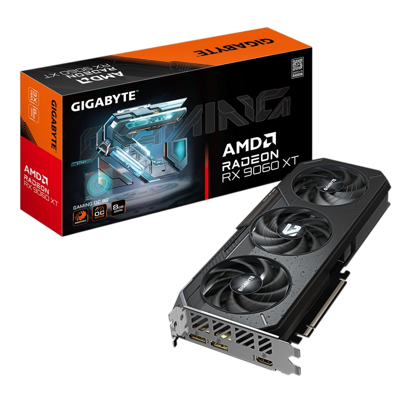 VGA Gigabyte Radeon RX 9060 XT 8GB GDDR6 Gaming OC (GV-R9060XTGAMING OC-8GD)