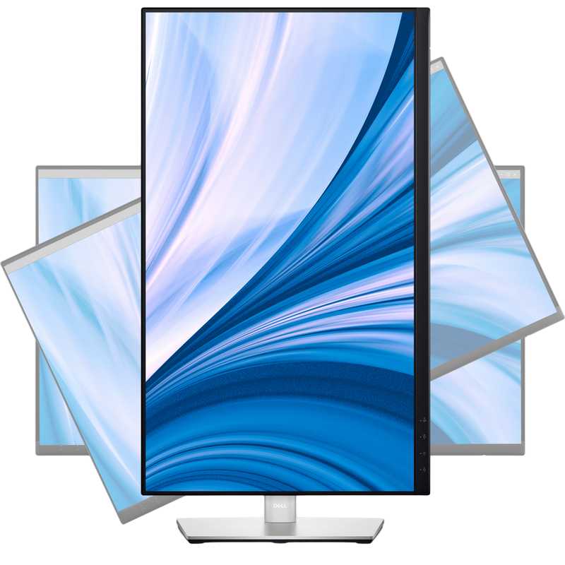 23.8" DELL C2423H,Silver,IPS,1920x1080,60Hz,5ms,250cd,CR1000:1,HDMI+DP+USB,LAN,WebCAM,Pivot